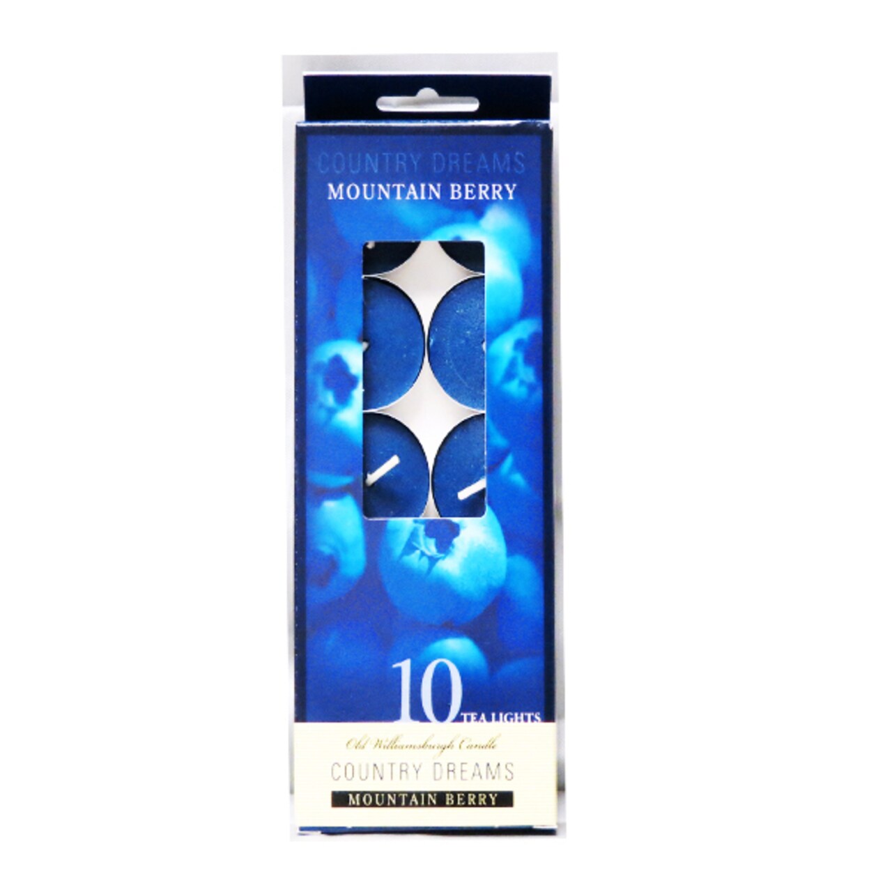 Country Dreams 10 Pack Scented Tea Lights- Mountain Berry